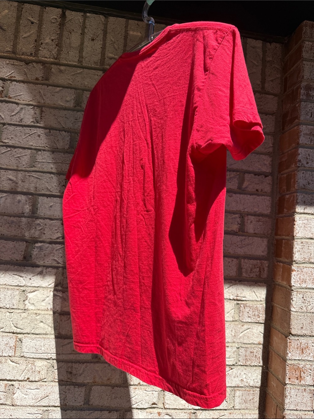 España Red Tee with Crest men size L red color short sleeve pre-owned with gift - Picture 11 of 16